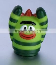 Wholesale dog shape tub swimming toy PVC animal baby bath toy