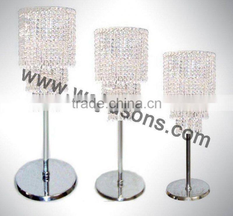 Party use decor crystal votive candle holder
