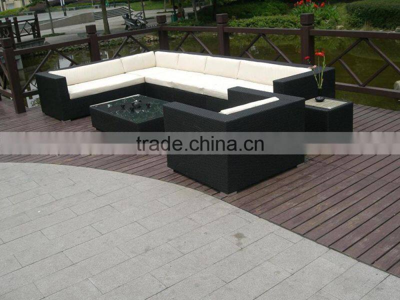 garden rattan sofa or outdoor sofa set or wicker sofa set