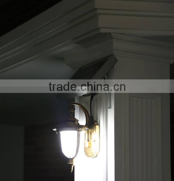 New style solar sensor wall-mounted light with long working time
