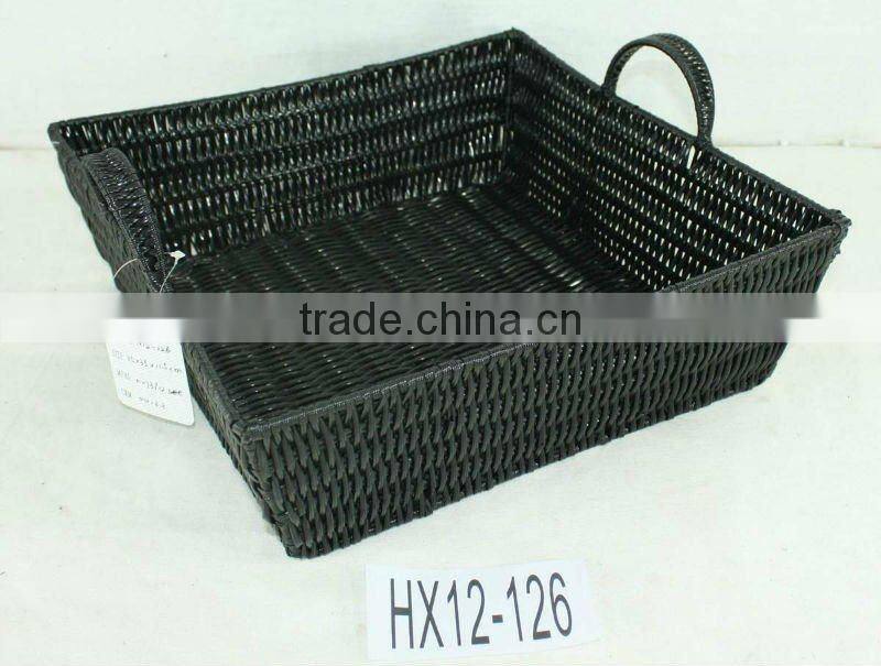 High Quality Customized plastic basket with handle