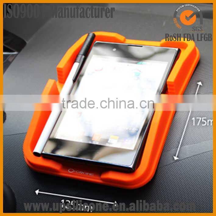 Silicone Rubber Proof Anti Skid car dashboard sticky pad ,Non Slip Washable Reusable Auto Car Dashboard Interior Decoration