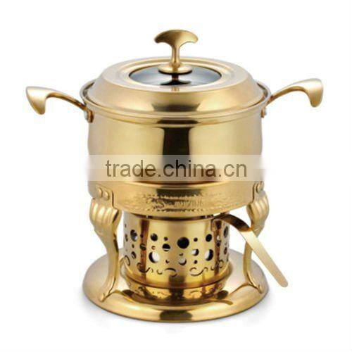 Stainless steel chafing dish,Round stainless steel butter dish,Roll top chafing dish