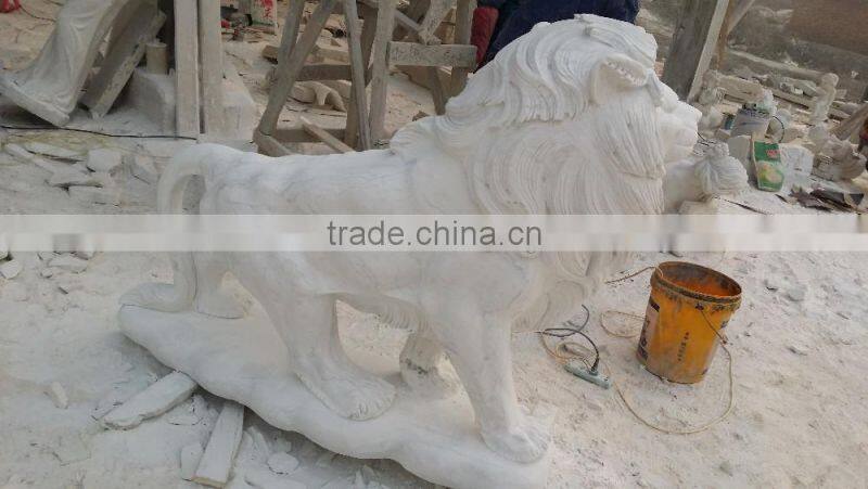 Martha White Marble Animal Sculpture Garden Sculpture Mrable Sculpture Stone