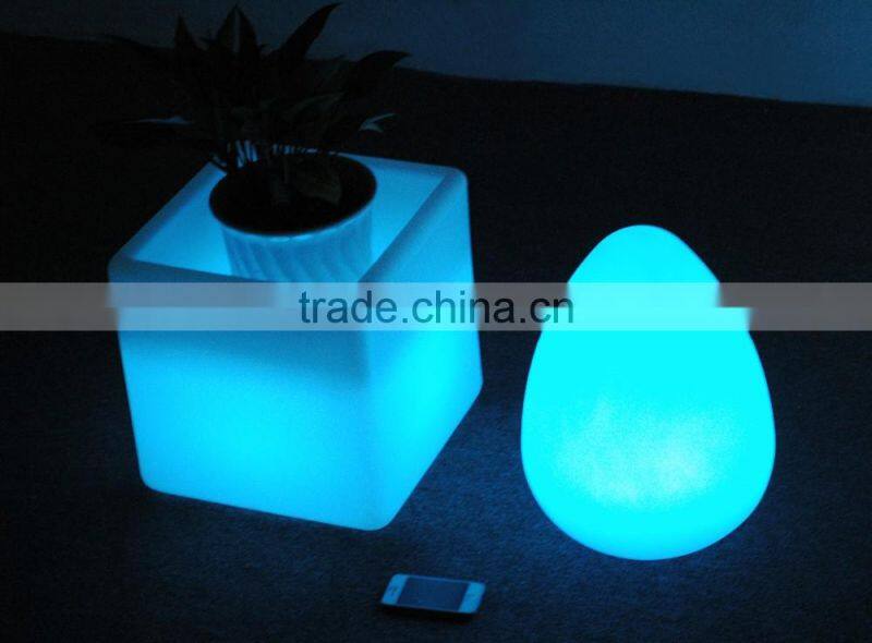 led light up table lamp/smart led lighting decorating table light