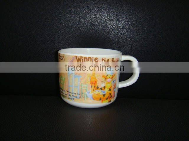 melamine coffee mug with silicone lid