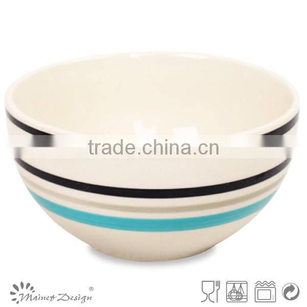 Houseware Colorful Hand Painted Rice Bowl