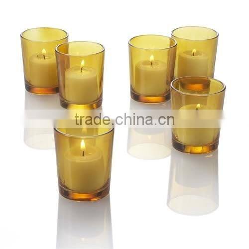 Mosica Flower Pot Votive Colorful Candler Holders Set of 12