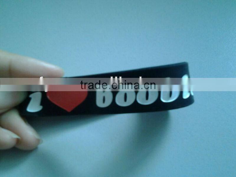 i love boobies silicone bracelets