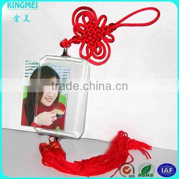 high clear acrylic photo frame pendant & fashion photo frame pendant