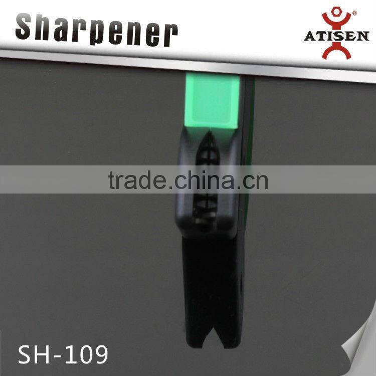 Hot sale colorful knife sharpener with hard alloy blade