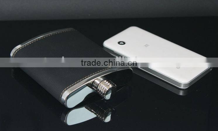 Europe and USA Hot Selling 7oz Stainless Steel Black Wine Glass