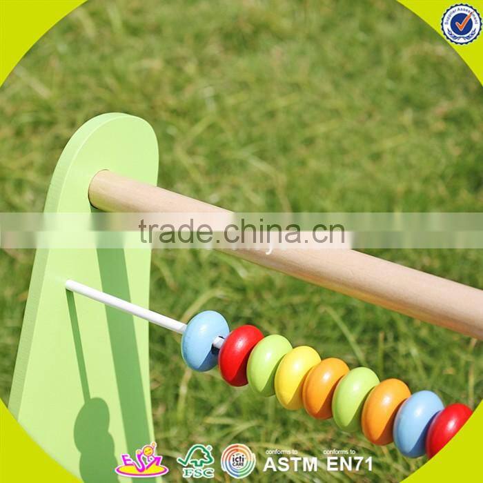 2017 New design wooden baby boy walkers high quality wooden baby boy walkers best sale baby boy walkers W08J001