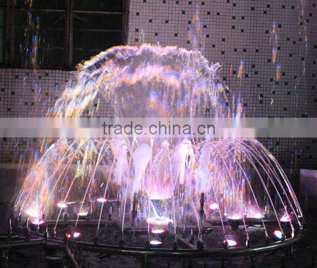 stainless steel small water pool solar fountain