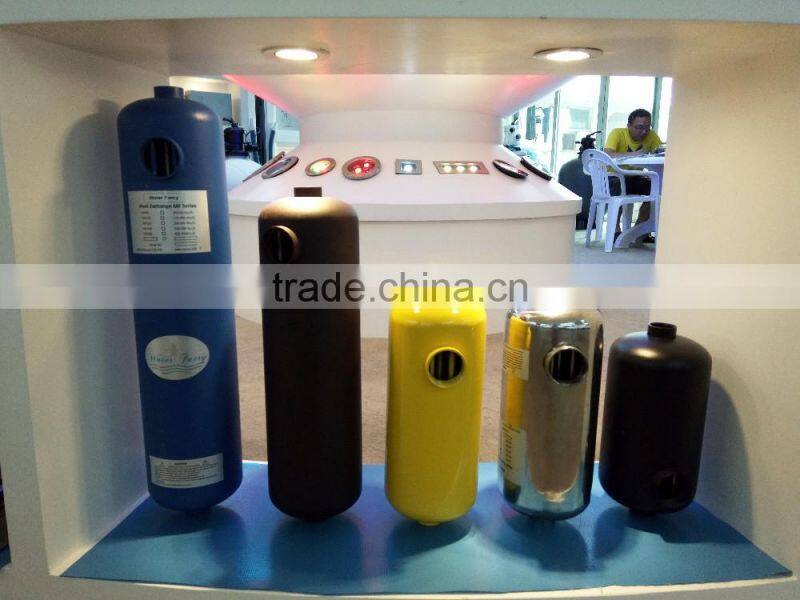 stainless steel swimming pool shell tube heat exchanger