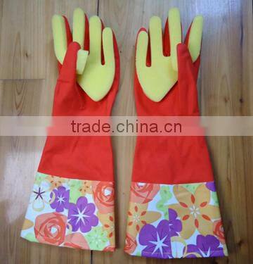 gloves for household purpose/scouring pad,sponge