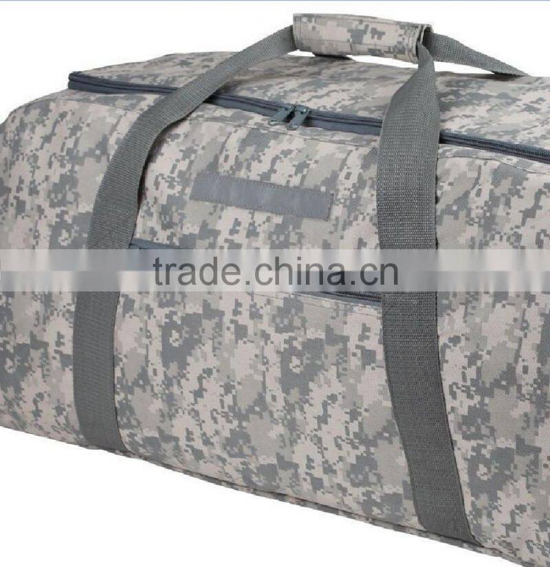 Camouflage ACU Duffle Bag Turns Into Backpack/ Camping Travel Gym Gear Bag
