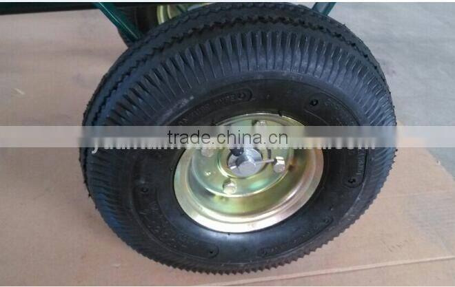 Heavy Duty Steel Hand pallet hand truck with two wheel loading 180kg HT1805