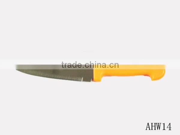 2015 kitchen knife set with plastic handle