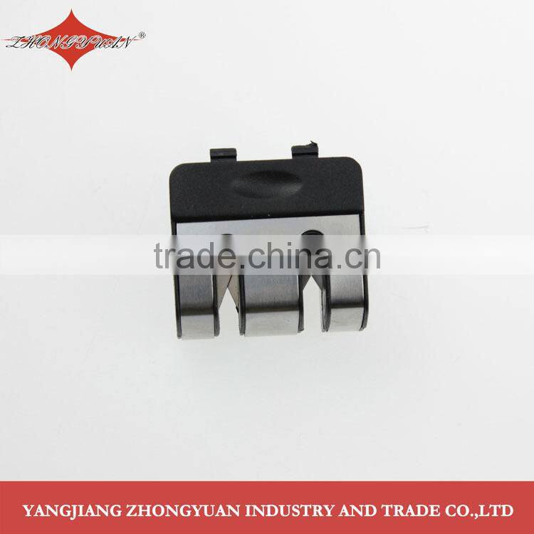 Two sharpening modes knife sharpener with long safety ABS handle