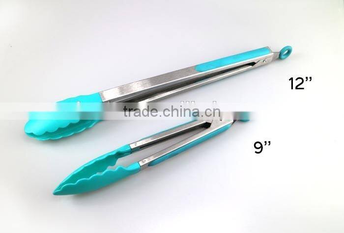 Nylon foods BBQ grill / bread tongs