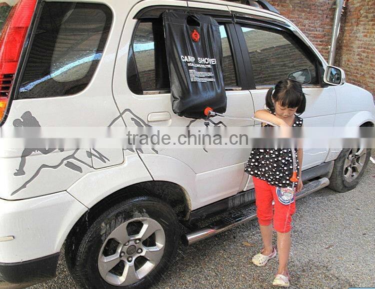 solar shower bag for camping