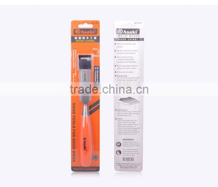 High Quality carpentry chisels with wooden handle