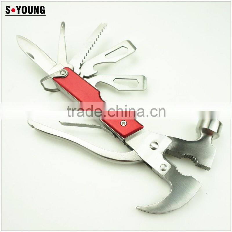 91017 16-in-1 Multi-Function Metal Stamping Hatchet Hammer