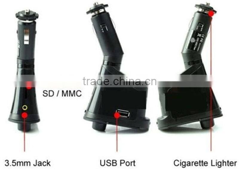 2016 hot MP3 Player Wireless FM Transmitter Modulator Car Kit&USB SD MMC LCD Remote