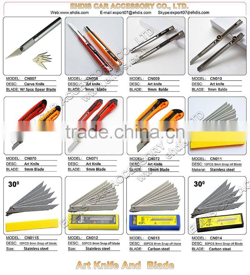 CN052 Hard Scraper with 1.5 Inch Double Side Plastic Razor Blade