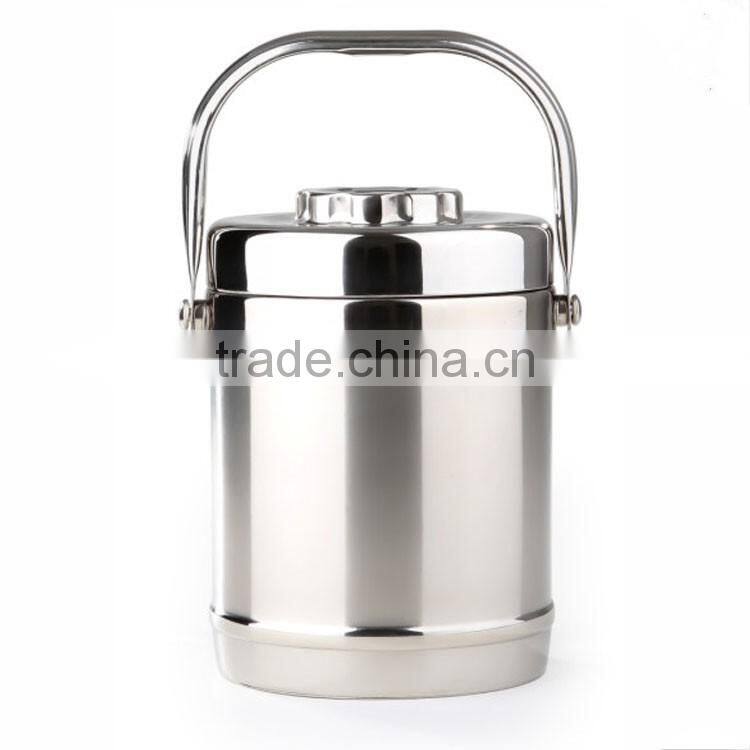 China Metal Ice Bucket Manufacture OEM Insulated ice bucket stainless steel mini ice bucket with Lid