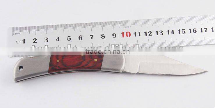 New design Multi functional stainless steel folding pocket strider knife 203