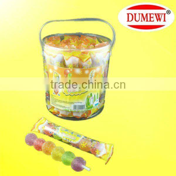 25g Big Bom XXL Mixed Fruity Lollipop with Gum