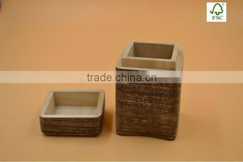 2016 new design wooden chinese tea box custom box