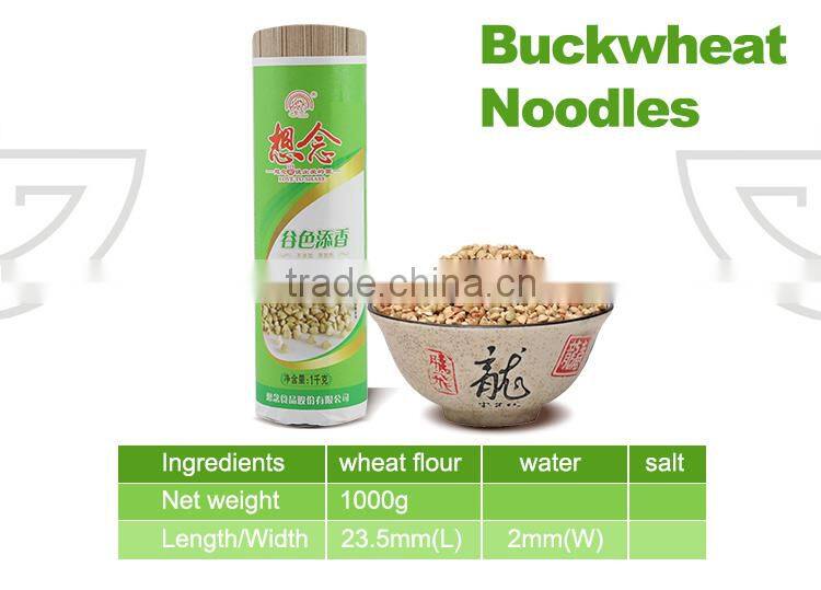 Xiang Nian Brand Wholesale Instant Dried Noodles 1000g Buckwheat Noodle