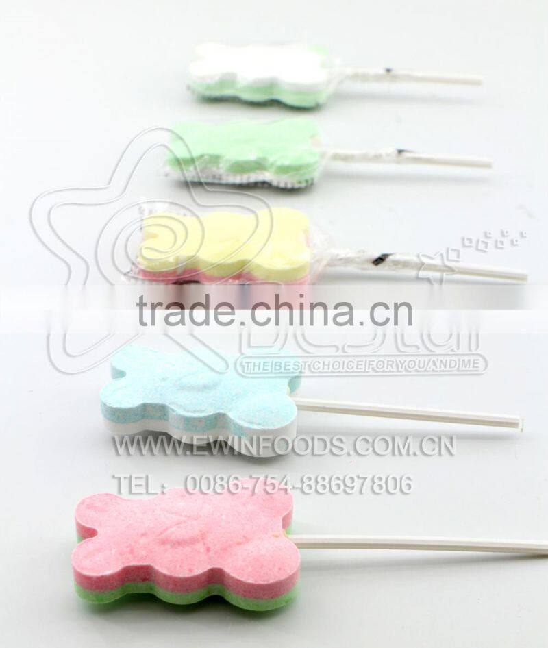 Cartoon Lollipop Bear Shaped Tablet Hard Lollipop