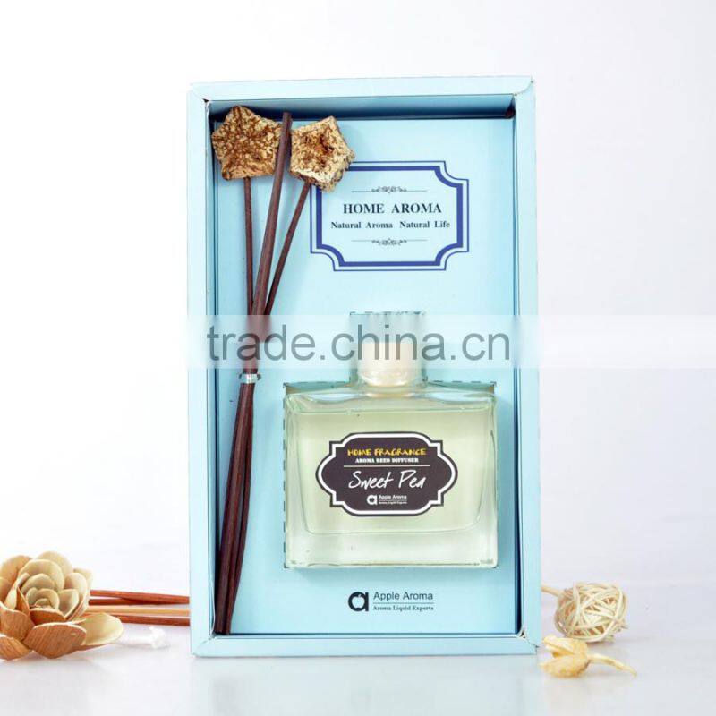 essential oil reed diffuser with original rattan stick PVC sleeve
