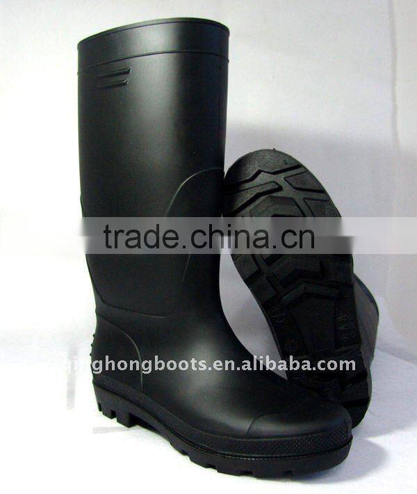 0.75mm/0.65mm PVC wader with PVC boots
