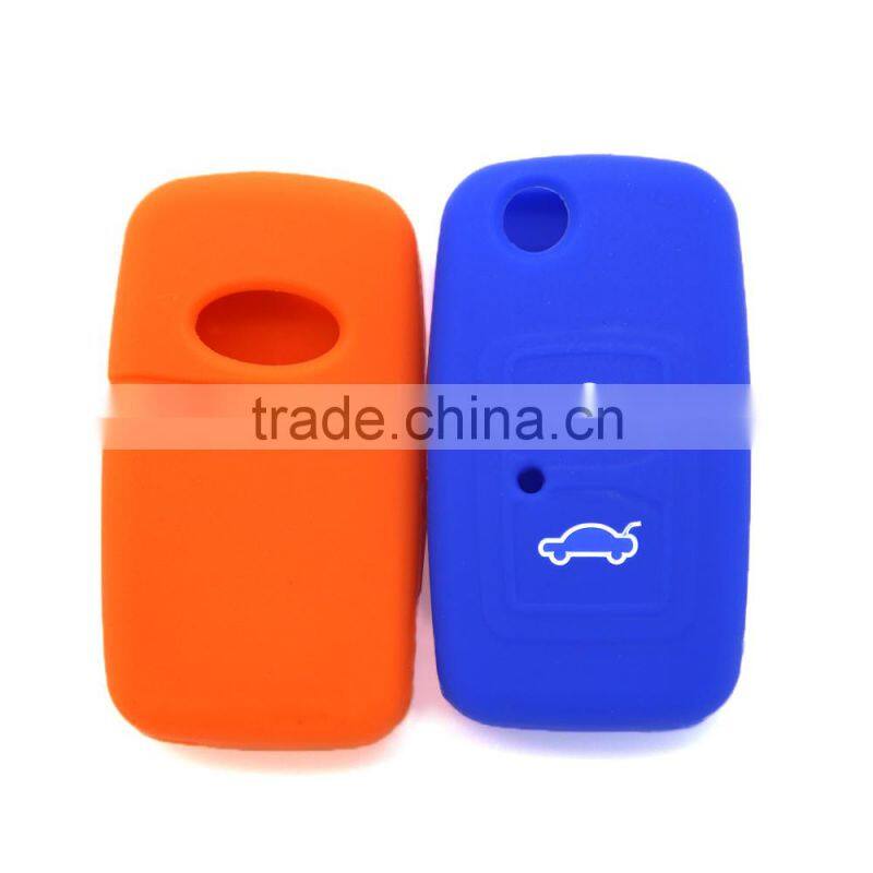 Wholesale new design silicone car key protective cover for Chery