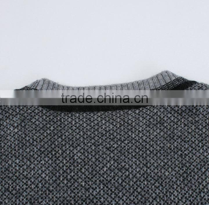 v neck sweater vest wholesale,slimming vest for men,Houndstooth pattern vest knitting machine for sweater vest