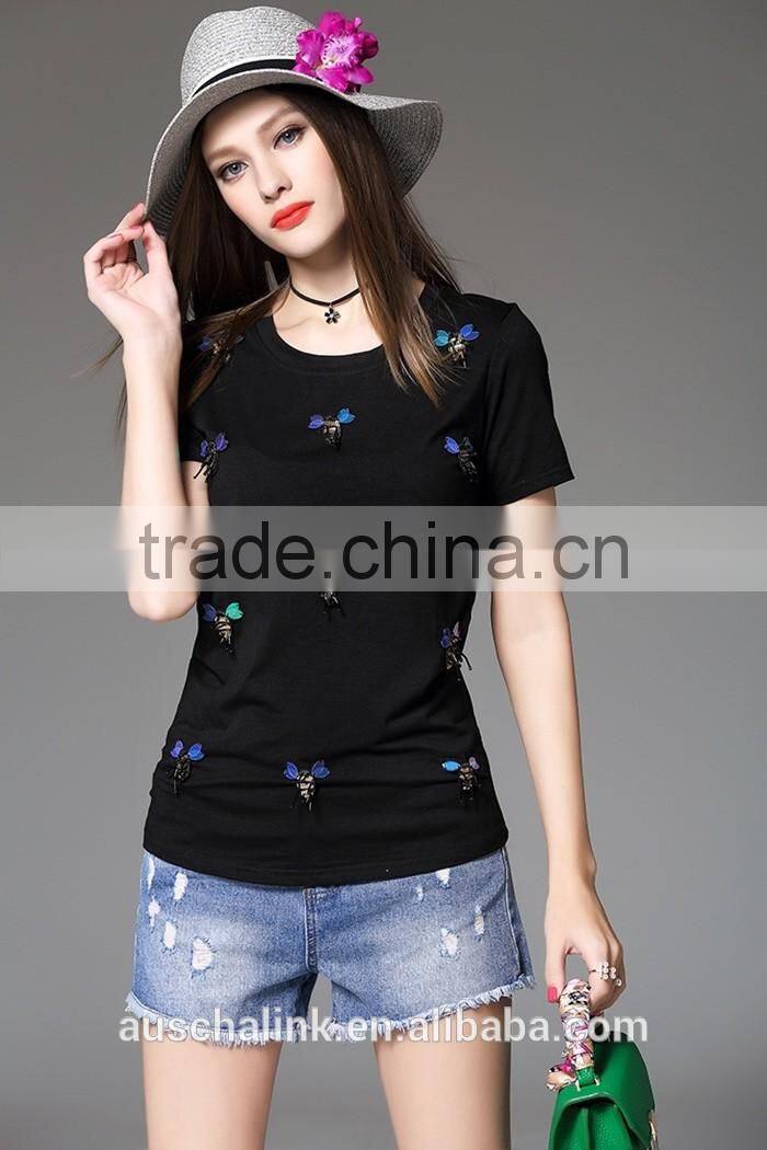 auschalink outdoor summer ladies short jeans pants lowest price