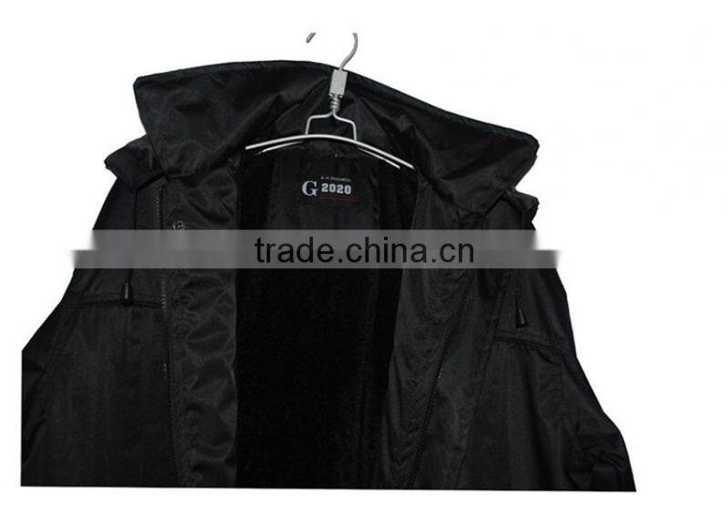 Men's Winter Wear 2015 new men's waterproof pvc coated padded jacket twill pvc coated lining cut terry quilted cotton