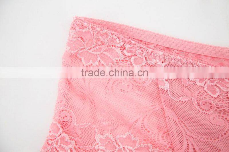 Factory High Quality 100% Silk Custom Sexy Fancy Woman Underwear
