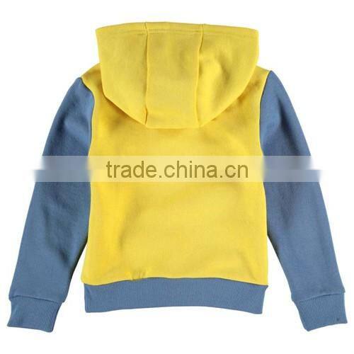 Children pullover print fleece hoodie custom, kids clothing wholesale boys