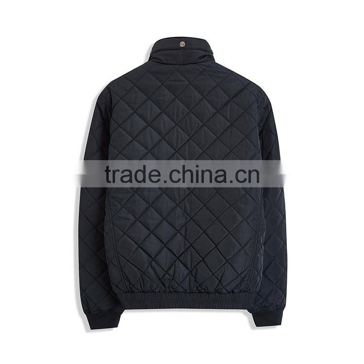 Men's Fashion Design Diamond Quilting Padded Hoody Jacket For Sale