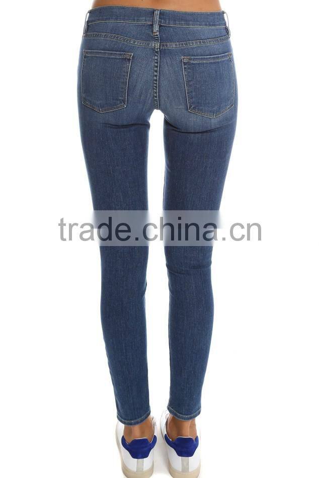 new arrival scratch jeans women ,skinny scratch jeans,blue scratch jeans supplier