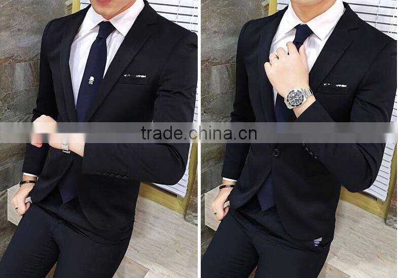 Factory Price Business Suits Style and Wool Fabric Type Custom suit