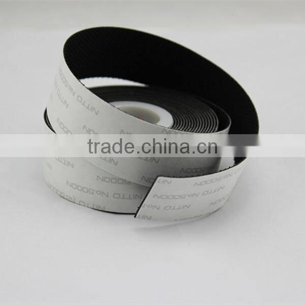 10-150mm Industrial hook and loop fastener with adhesive backing