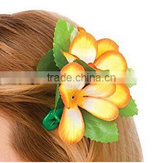 Hawaii Flower Necklaces Hula Lei Garland For Party Dance Plumeria Flower lei Leaf Shape