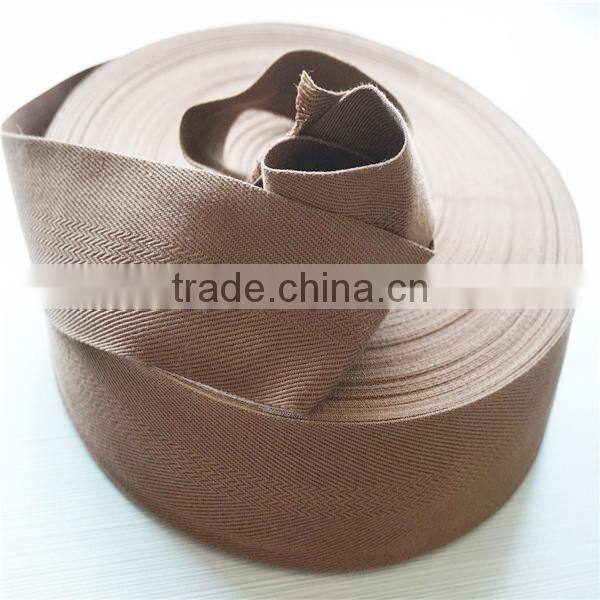 Woven Cotton Herringbone Twill Tape